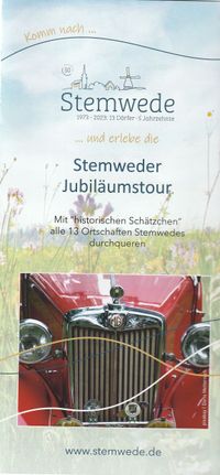 Stemweder Jubil&auml;umstour 2023